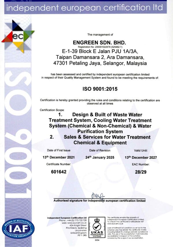 ISO Certification